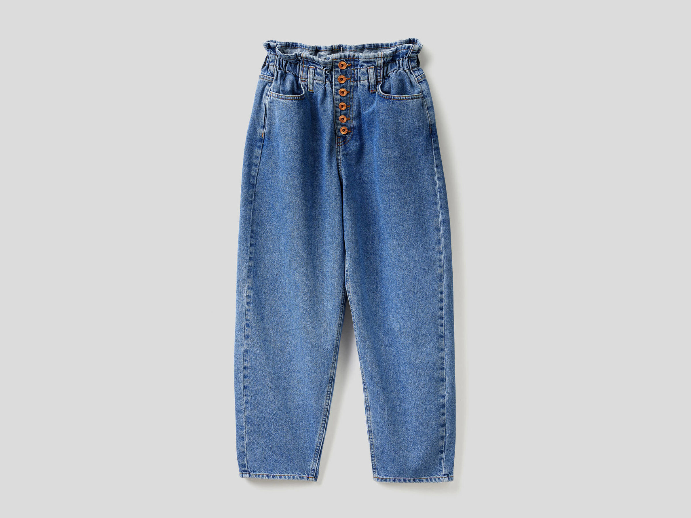 Jeans paper bag Femme image number 4